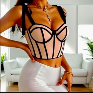 Corset top sexy sz xxl